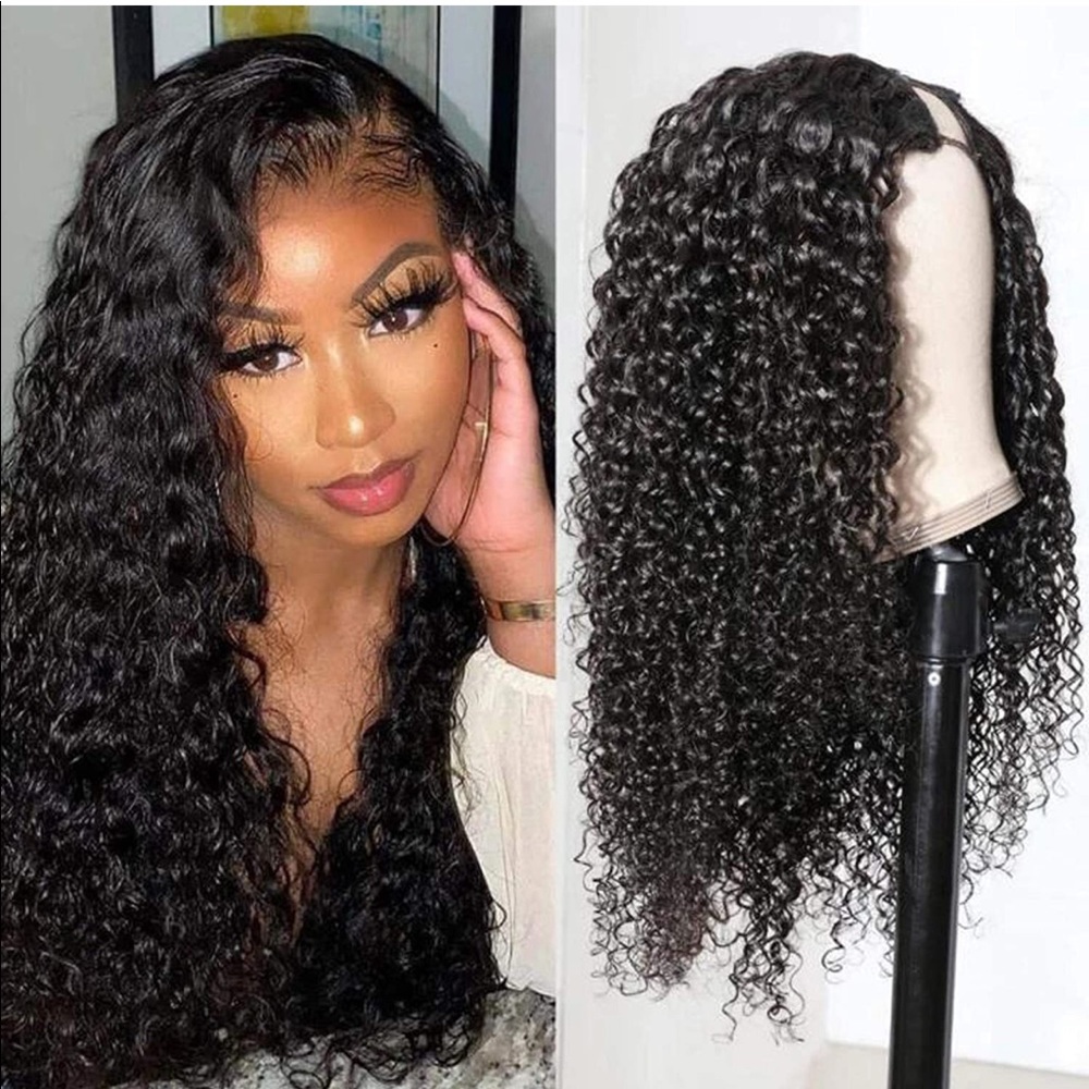 Unice 16inch human hair U part Wig